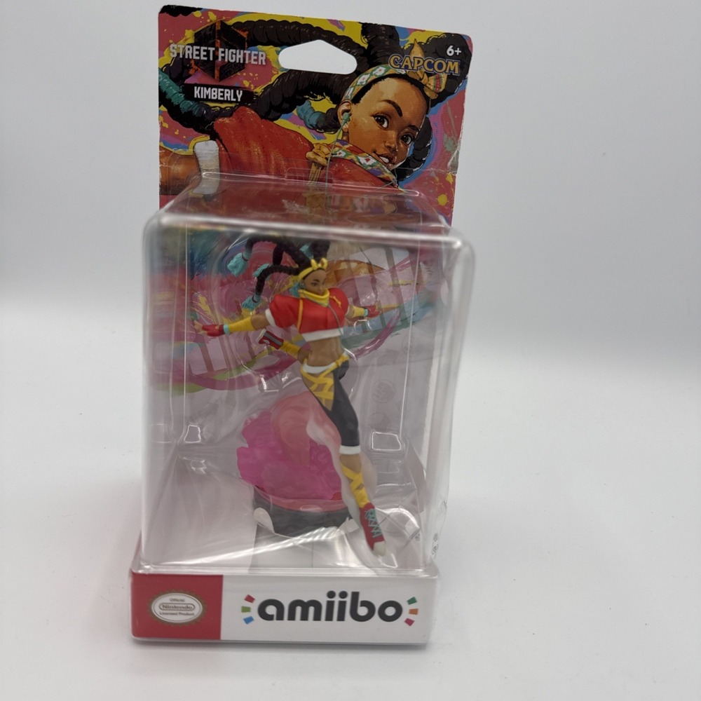 KIMBERLY Nintendo Amiibo Wii U Switch 3DS US Edition Street Fighter 6 Capcom